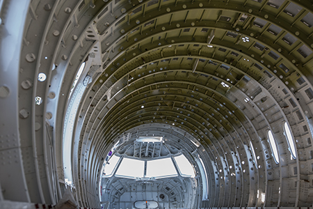 Instrumented airframe structural test article