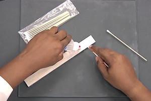 handing preparing surface